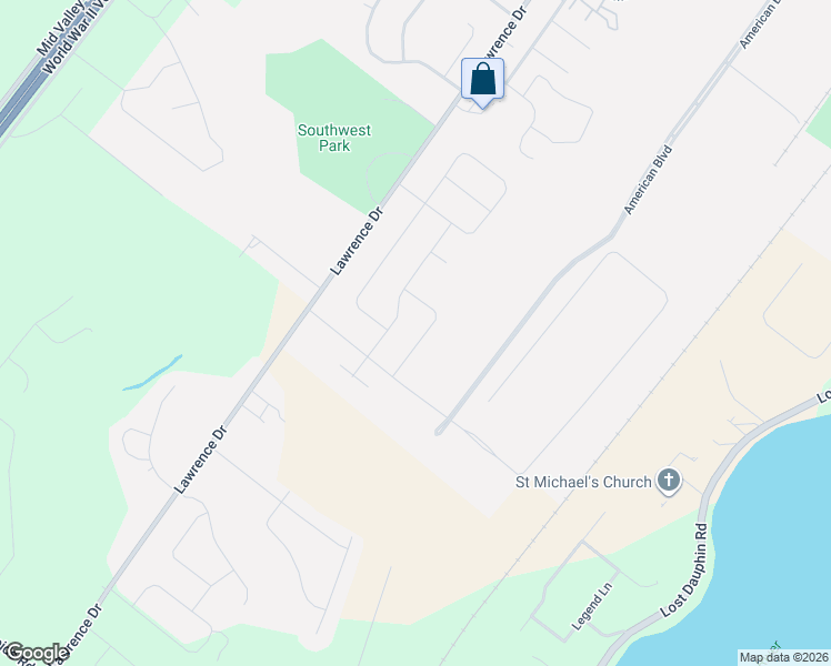 map of restaurants, bars, coffee shops, grocery stores, and more near 2509 Lawrence Drive in De Pere