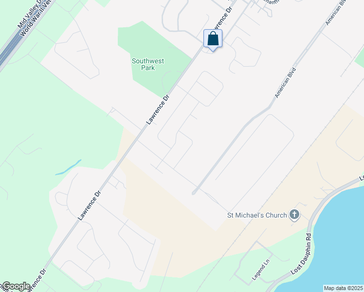 map of restaurants, bars, coffee shops, grocery stores, and more near 2509 Lawrence Drive in De Pere