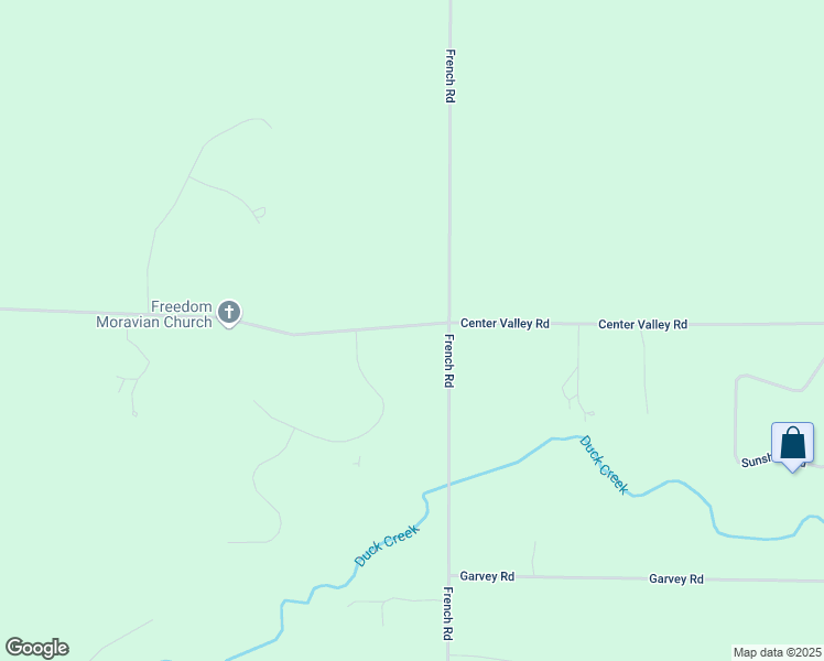 map of restaurants, bars, coffee shops, grocery stores, and more near W3327 Center Valley Road in Appleton