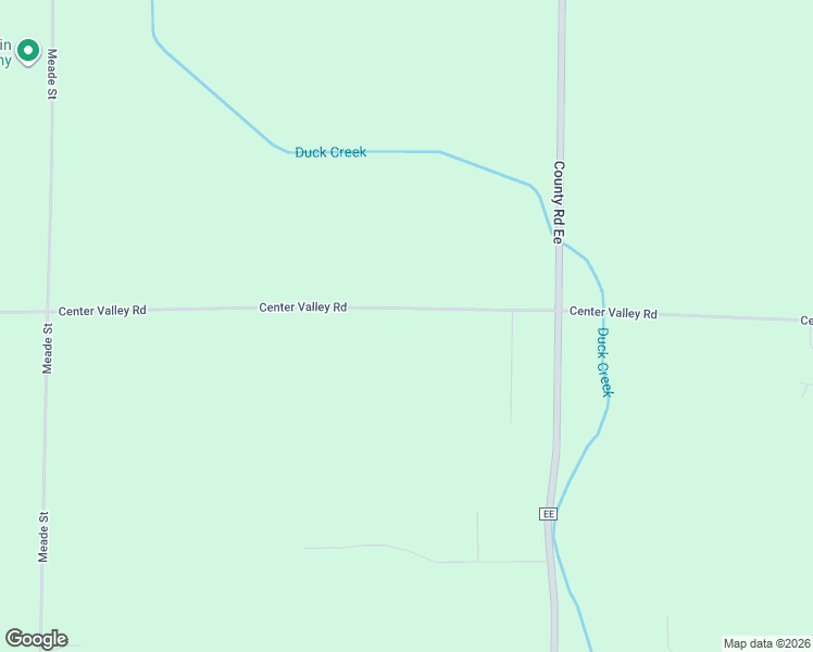 map of restaurants, bars, coffee shops, grocery stores, and more near W3814 Center Valley Road in Appleton