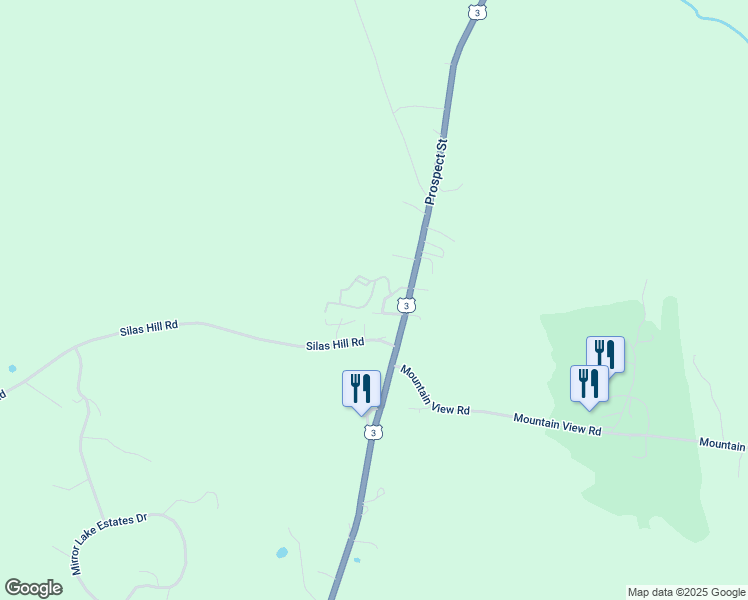 map of restaurants, bars, coffee shops, grocery stores, and more near 21 Serenity Drive in Whitefield