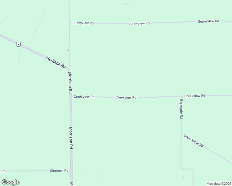 map of restaurants, bars, coffee shops, grocery stores, and more near 3289 Creekview Road in De Pere