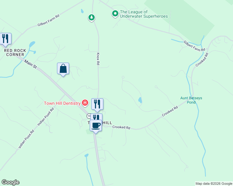 map of restaurants, bars, coffee shops, grocery stores, and more near 72 Fern Meadow Drive in Bar Harbor