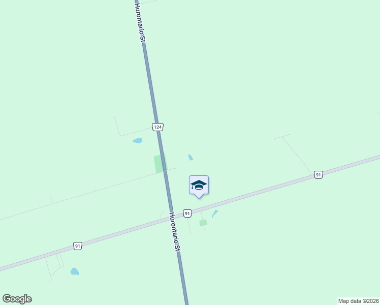 map of restaurants, bars, coffee shops, grocery stores, and more near 12 Sydenham Trail East in Duntroon