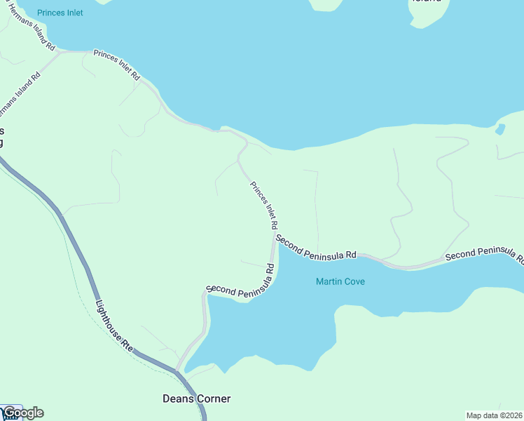map of restaurants, bars, coffee shops, grocery stores, and more near 236 Princes Inlet Drive in Lunenburg