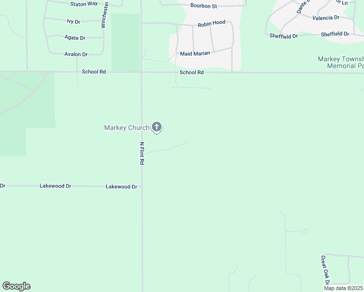 map of restaurants, bars, coffee shops, grocery stores, and more near Country Village Lane in Roscommon
