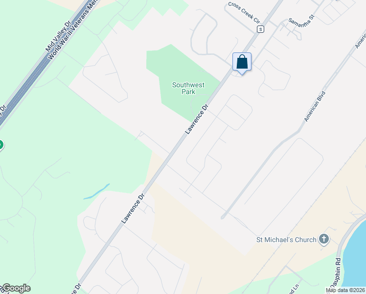 map of restaurants, bars, coffee shops, grocery stores, and more near 2535 Lawrence Drive in De Pere