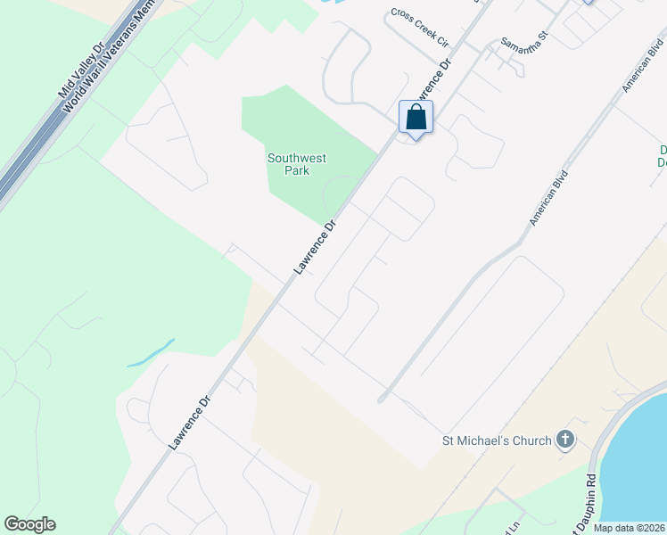 map of restaurants, bars, coffee shops, grocery stores, and more near 2509 Lawrence Drive in De Pere