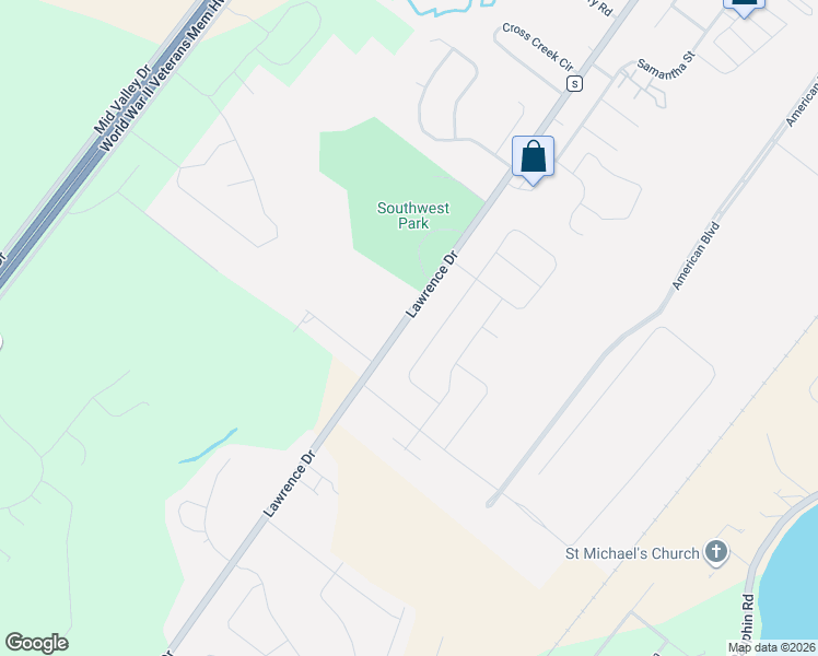 map of restaurants, bars, coffee shops, grocery stores, and more near 2481 Lawrence Drive in De Pere