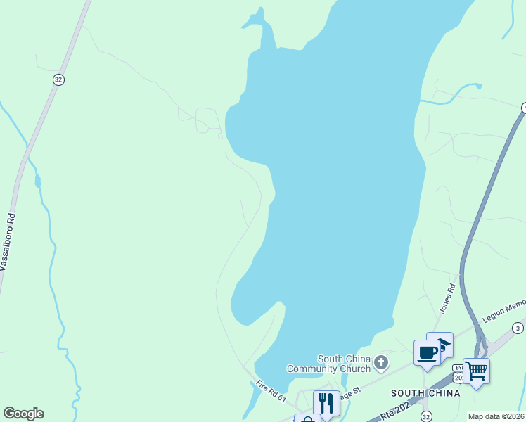 map of restaurants, bars, coffee shops, grocery stores, and more near 363 Fire Road 61 in China