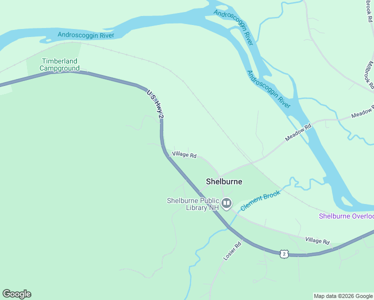 map of restaurants, bars, coffee shops, grocery stores, and more near 19 Village Road in Shelburne