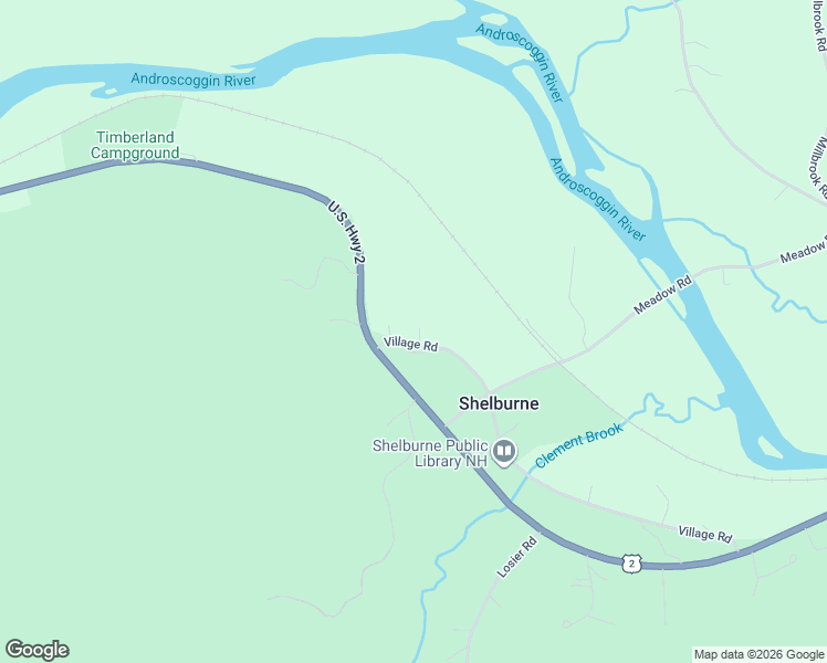 map of restaurants, bars, coffee shops, grocery stores, and more near 19 Village Road in Shelburne