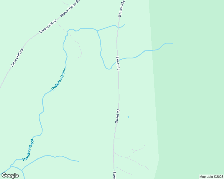 map of restaurants, bars, coffee shops, grocery stores, and more near 1459 Sweet Road in Waterbury Center