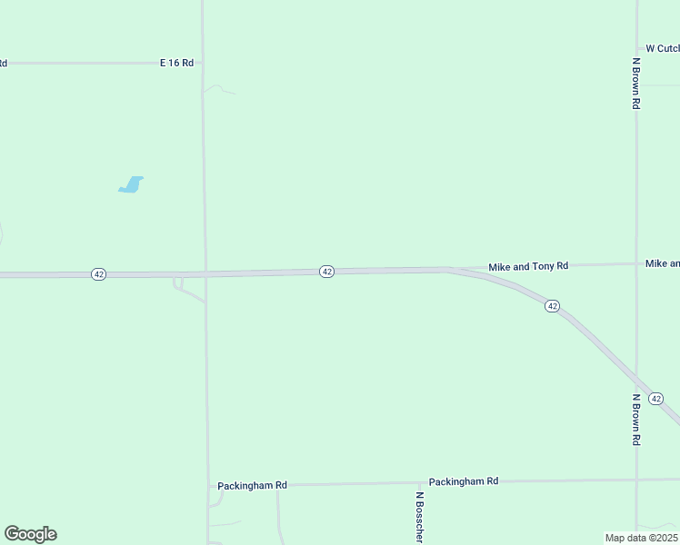 map of restaurants, bars, coffee shops, grocery stores, and more near West Mike and Tony Road in Manton