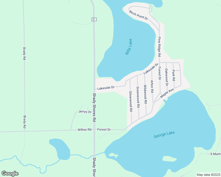 map of restaurants, bars, coffee shops, grocery stores, and more near 3533-3583 Lakeside Drive in Lupton
