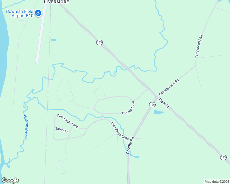 map of restaurants, bars, coffee shops, grocery stores, and more near 70 Hunton Loop in Livermore Falls