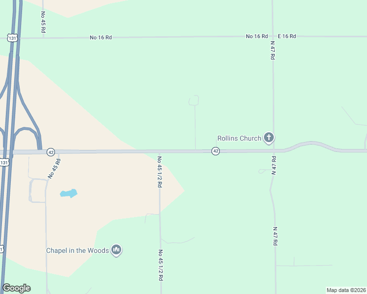 map of restaurants, bars, coffee shops, grocery stores, and more near 10595 East M 42 in Manton