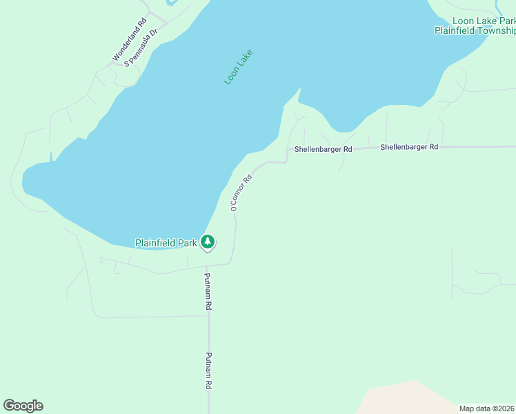 map of restaurants, bars, coffee shops, grocery stores, and more near 7499 O'Connor Road in Hale