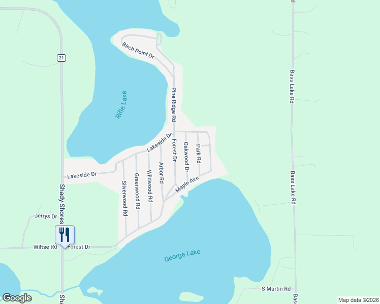 map of restaurants, bars, coffee shops, grocery stores, and more near 2429-2433 Park Road in Lupton