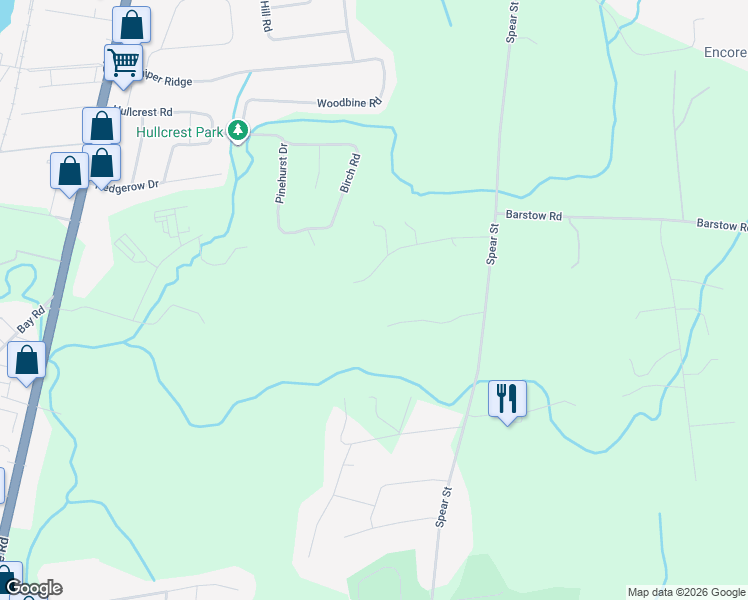 map of restaurants, bars, coffee shops, grocery stores, and more near 305 Westview Drive in Shelburne
