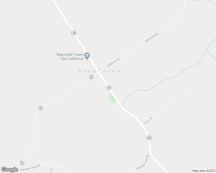 map of restaurants, bars, coffee shops, grocery stores, and more near 6611 Highway 58 in Gouverneur