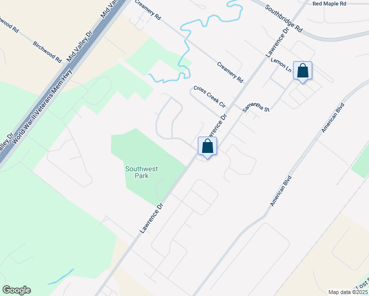 map of restaurants, bars, coffee shops, grocery stores, and more near 2381 Indy Court in De Pere