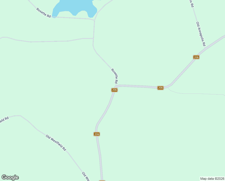 map of restaurants, bars, coffee shops, grocery stores, and more near 6148 Nova Scotia 208 in South Brookfield