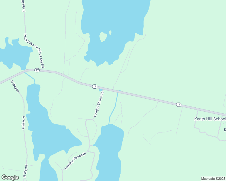 map of restaurants, bars, coffee shops, grocery stores, and more near Main Street in Kennebec County