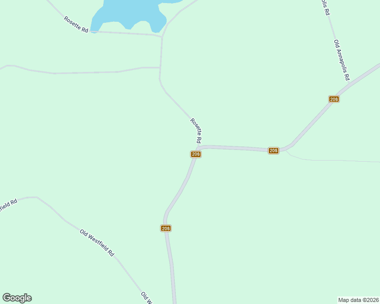 map of restaurants, bars, coffee shops, grocery stores, and more near 6148 Nova Scotia 208 in South Brookfield