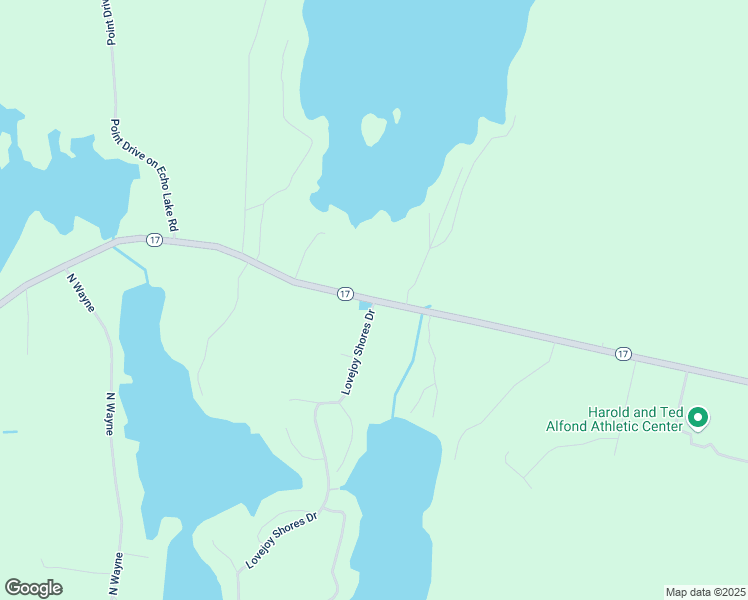 map of restaurants, bars, coffee shops, grocery stores, and more near Main Street in Kennebec County