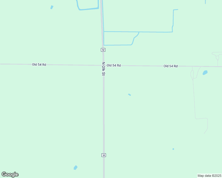 map of restaurants, bars, coffee shops, grocery stores, and more near W8843 Old 54 Road in Shiocton
