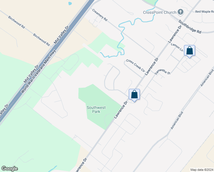 map of restaurants, bars, coffee shops, grocery stores, and more near 2357 Daytona Speedway in De Pere