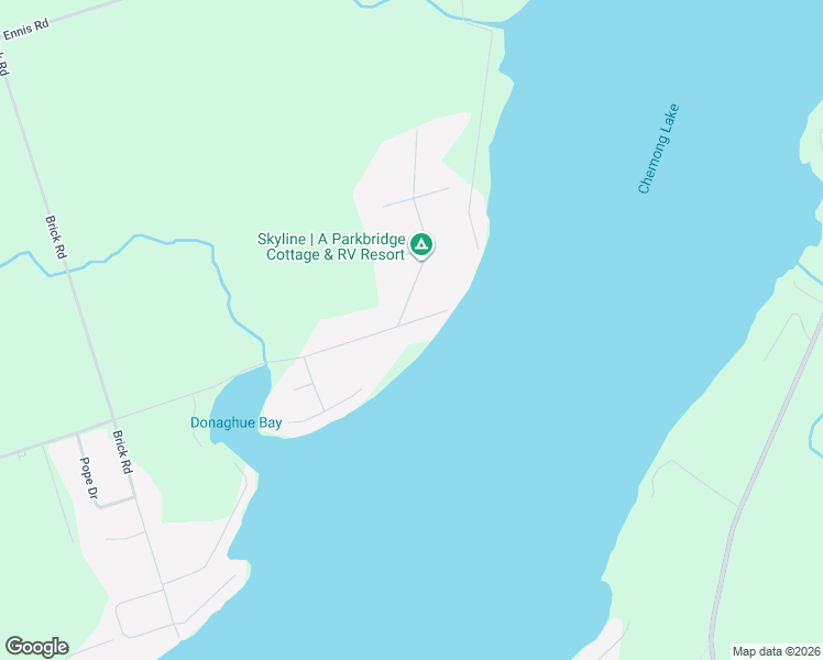 map of restaurants, bars, coffee shops, grocery stores, and more near 923 Skyline Road in Ennismore