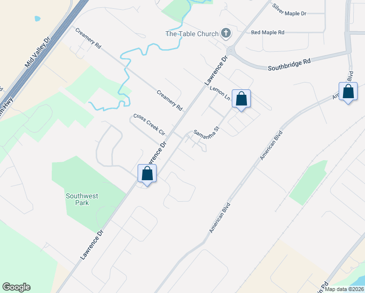 map of restaurants, bars, coffee shops, grocery stores, and more near 1772 Marissa Court in De Pere