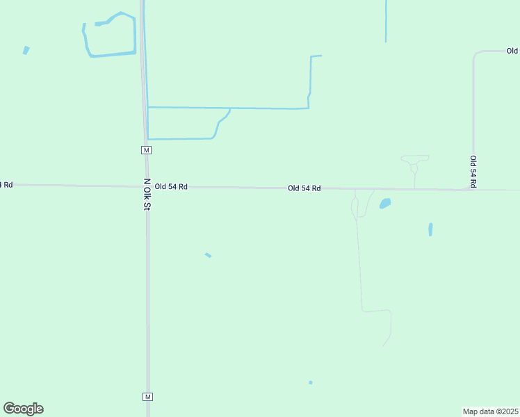 map of restaurants, bars, coffee shops, grocery stores, and more near W8761 Old 54 Road in Shiocton