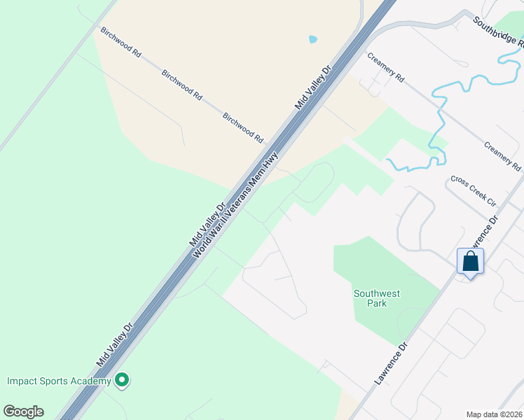 map of restaurants, bars, coffee shops, grocery stores, and more near 2307 French Road in De Pere