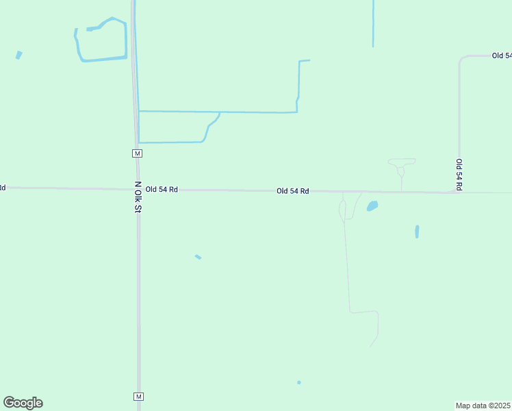map of restaurants, bars, coffee shops, grocery stores, and more near W8761 Old 54 Road in Shiocton