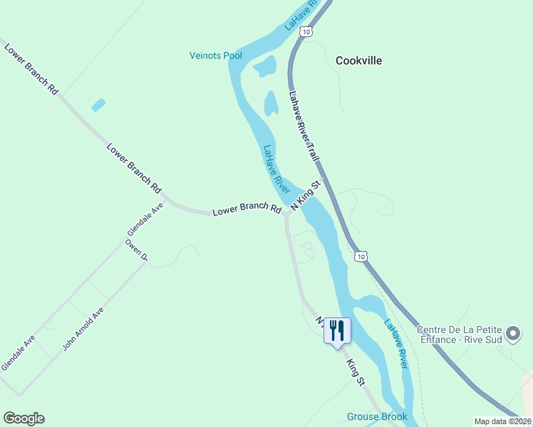 map of restaurants, bars, coffee shops, grocery stores, and more near 19 Lower Branch Road in Lower Branch