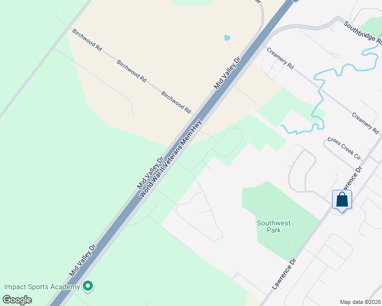 map of restaurants, bars, coffee shops, grocery stores, and more near 2264 Mid Valley Drive in De Pere