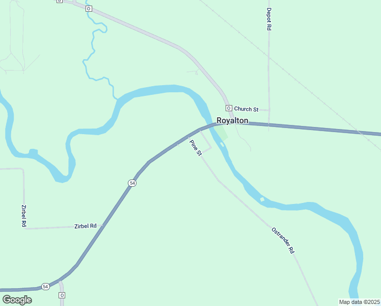 map of restaurants, bars, coffee shops, grocery stores, and more near N4707 Pine Street in New London