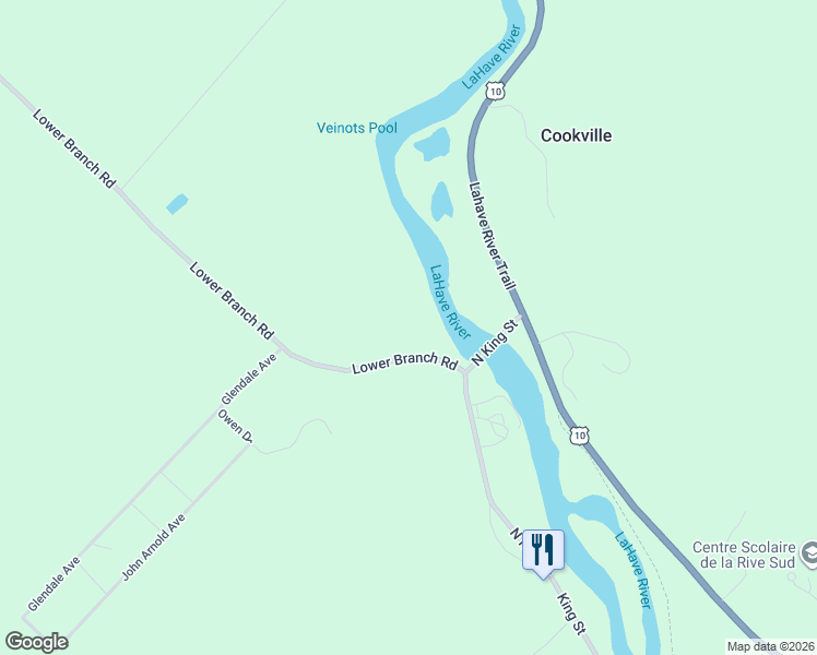 map of restaurants, bars, coffee shops, grocery stores, and more near 28 Lower Branch Road in Lower Branch