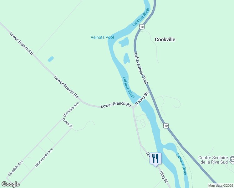 map of restaurants, bars, coffee shops, grocery stores, and more near 8 Lower Branch Road in Lower Branch