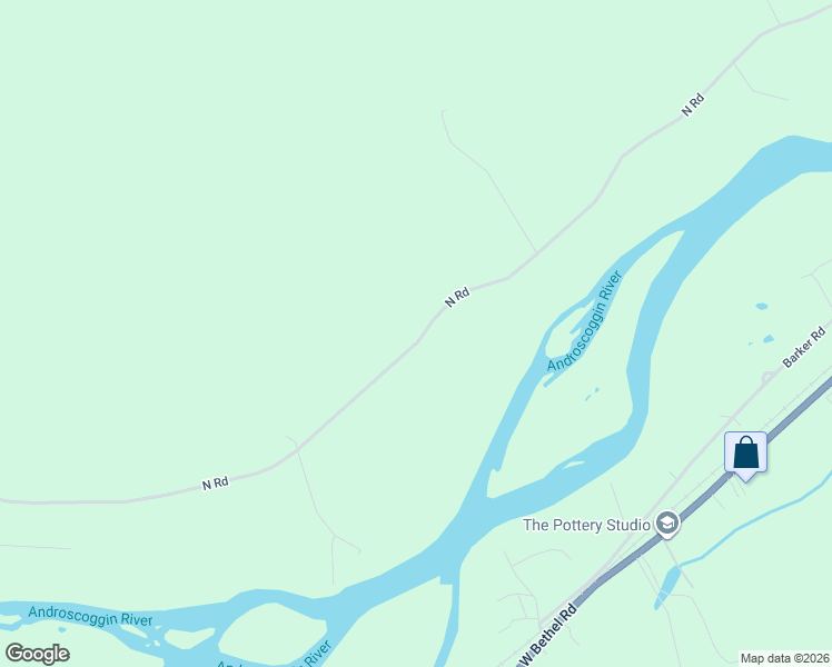 map of restaurants, bars, coffee shops, grocery stores, and more near 760 North Road in Bethel