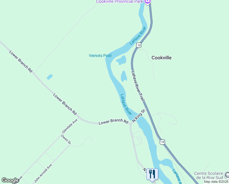 map of restaurants, bars, coffee shops, grocery stores, and more near 28 Lower Branch Road in Lower Branch