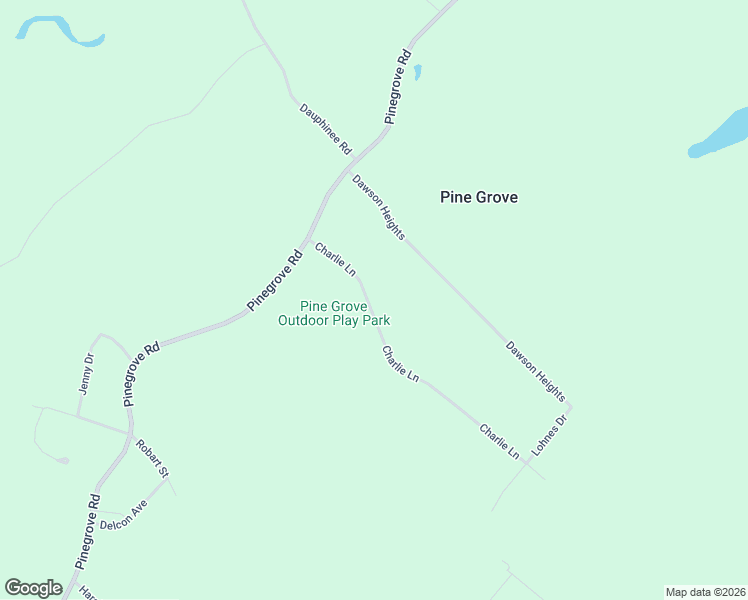 map of restaurants, bars, coffee shops, grocery stores, and more near 59 Charlie Lane in Pine Grove