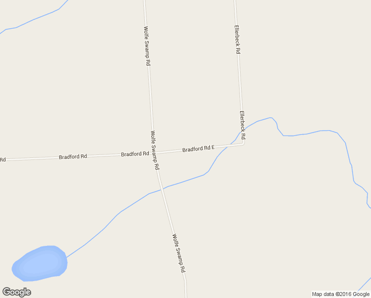 map of restaurants, bars, coffee shops, grocery stores, and more near 4452 Bradford Road East in Harrowsmith