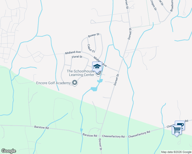 map of restaurants, bars, coffee shops, grocery stores, and more near 8 Catkin Drive in South Burlington