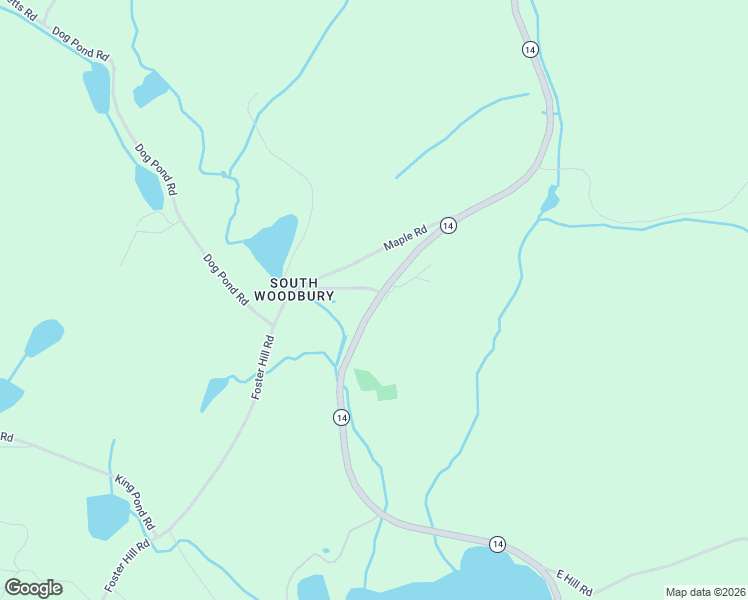 map of restaurants, bars, coffee shops, grocery stores, and more near 2216 Foster Hill Road in Woodbury