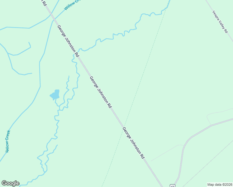 map of restaurants, bars, coffee shops, grocery stores, and more near 2361 George Johnston Road in Springwater