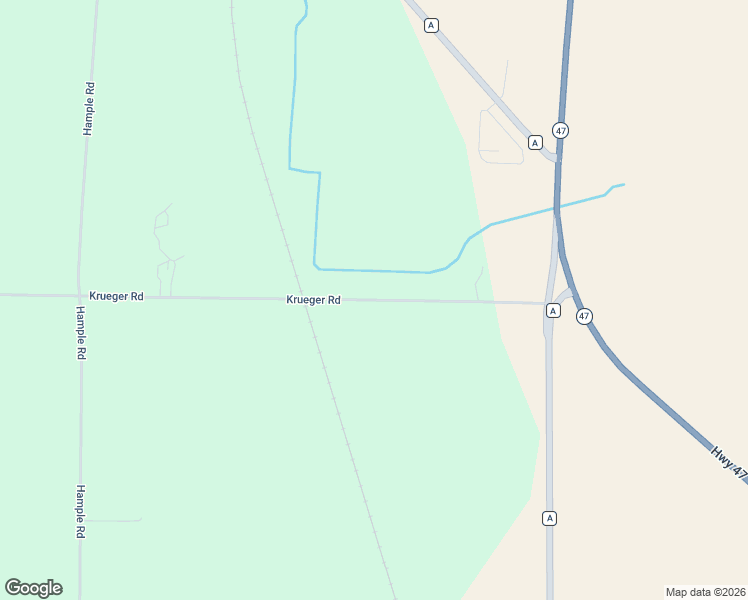 map of restaurants, bars, coffee shops, grocery stores, and more near W5409 Krueger Road in Black Creek